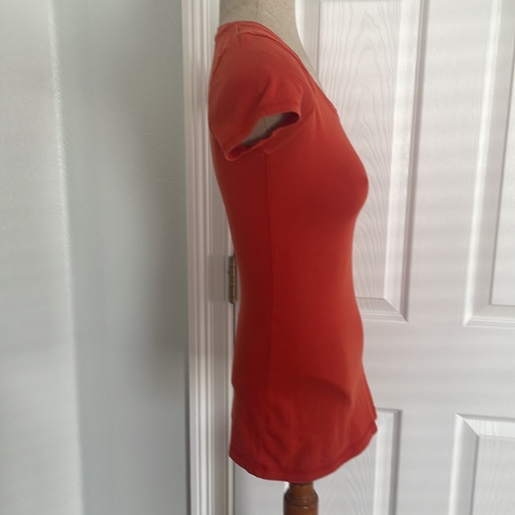 Soffe shorts black cheer & tee top tangerine orange XS - Picture 14 of 16